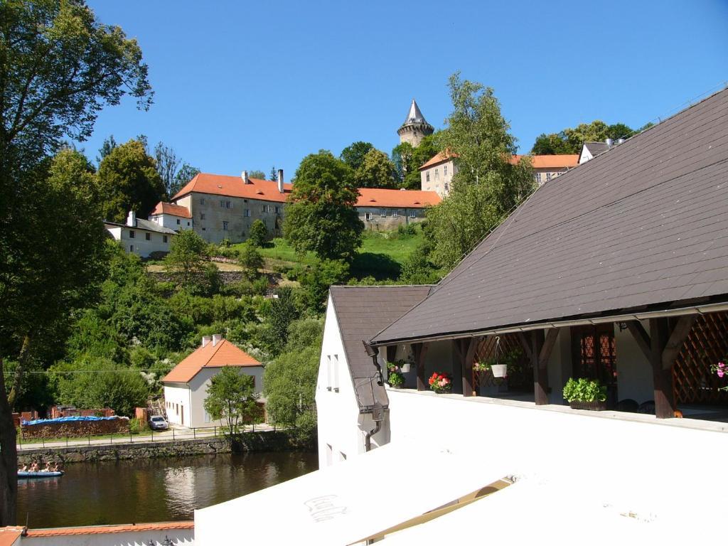 Hotel Ruze Rožmberk nad Vltavou Eksteriør billede