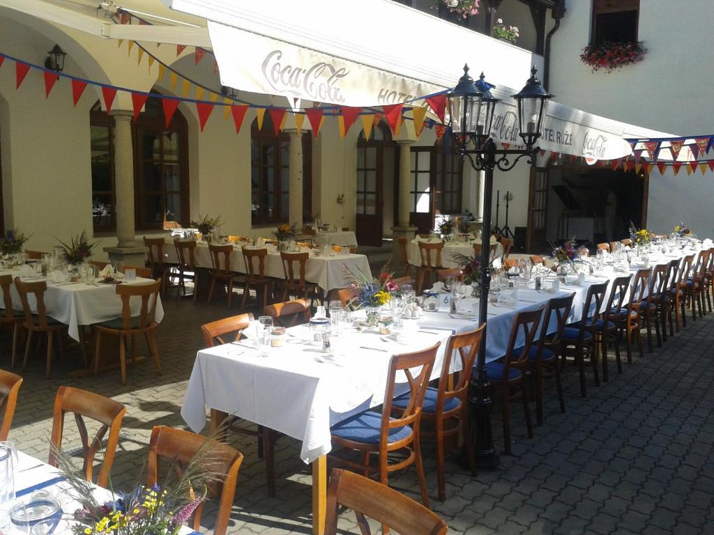 Hotel Ruze Rožmberk nad Vltavou Eksteriør billede